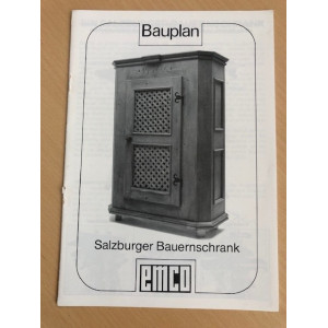 Bauplan Salzburger Bauernschrank